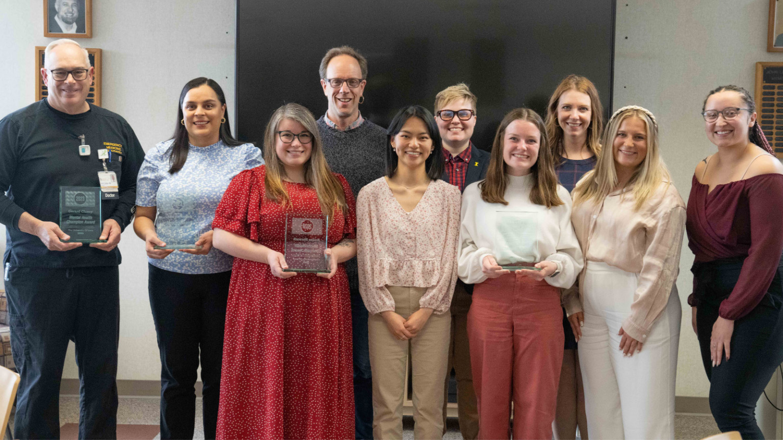 2023 University of Iowa Mental Health Champion Awards Ceremony