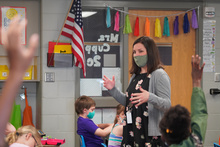 Vicki Cupp teaches students
