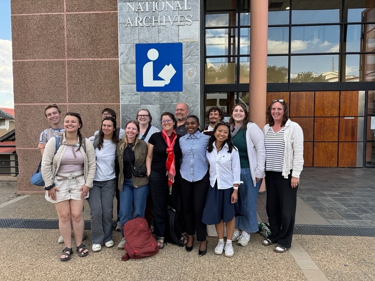 Group of people in Namibia