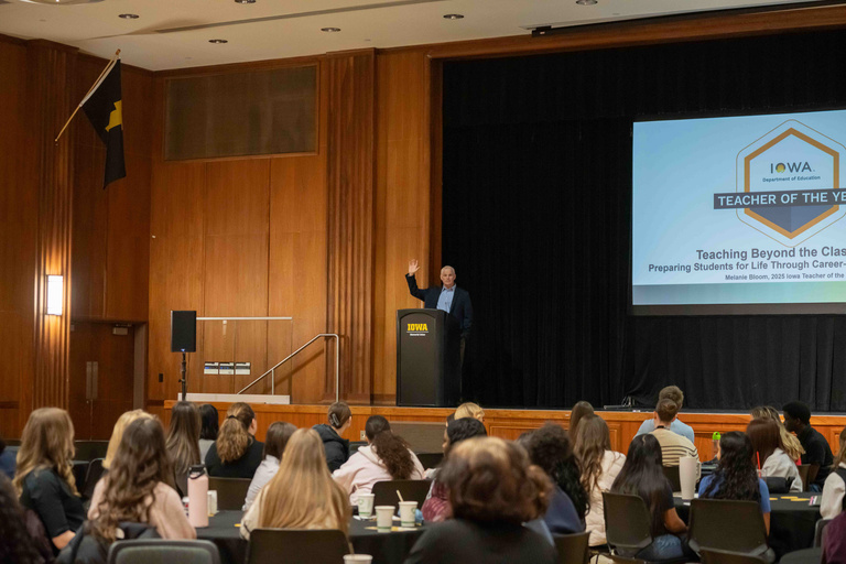 Dan Clay at the 2026 Educators Rising State Conference & Competition