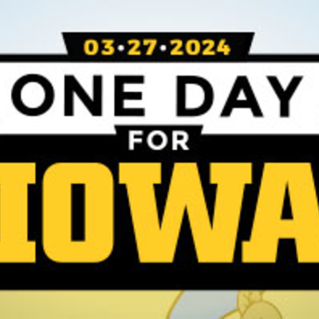 One Day for Iowa | The University of Iowa's 24-Hour Giving Day promotional image