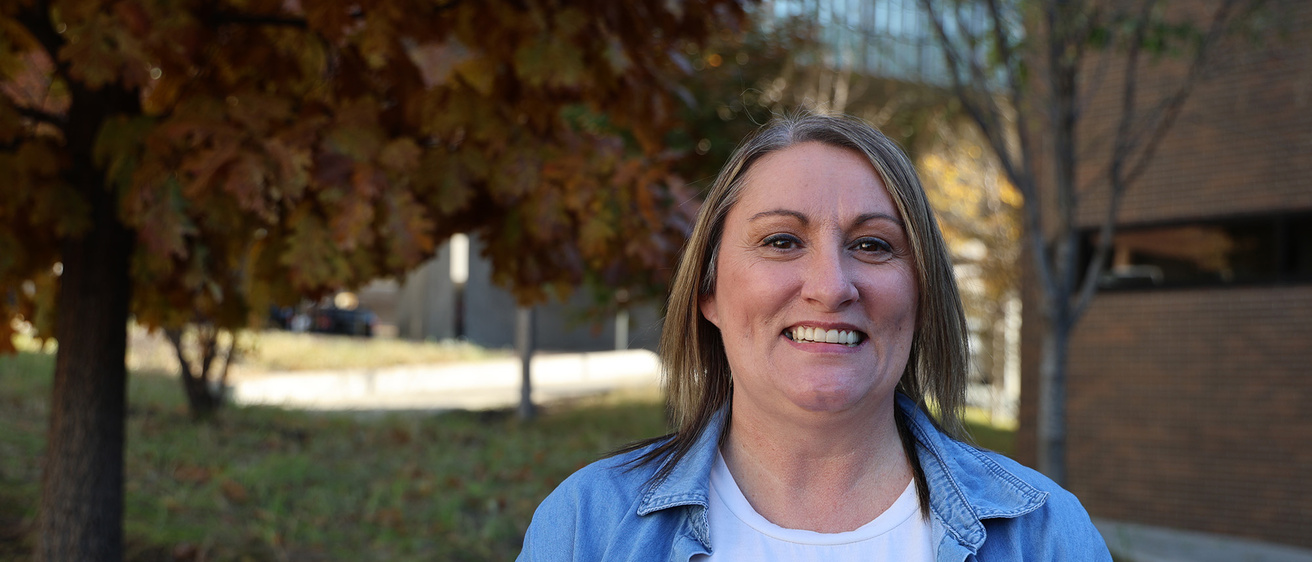 Sonya Manley smiles at the camera