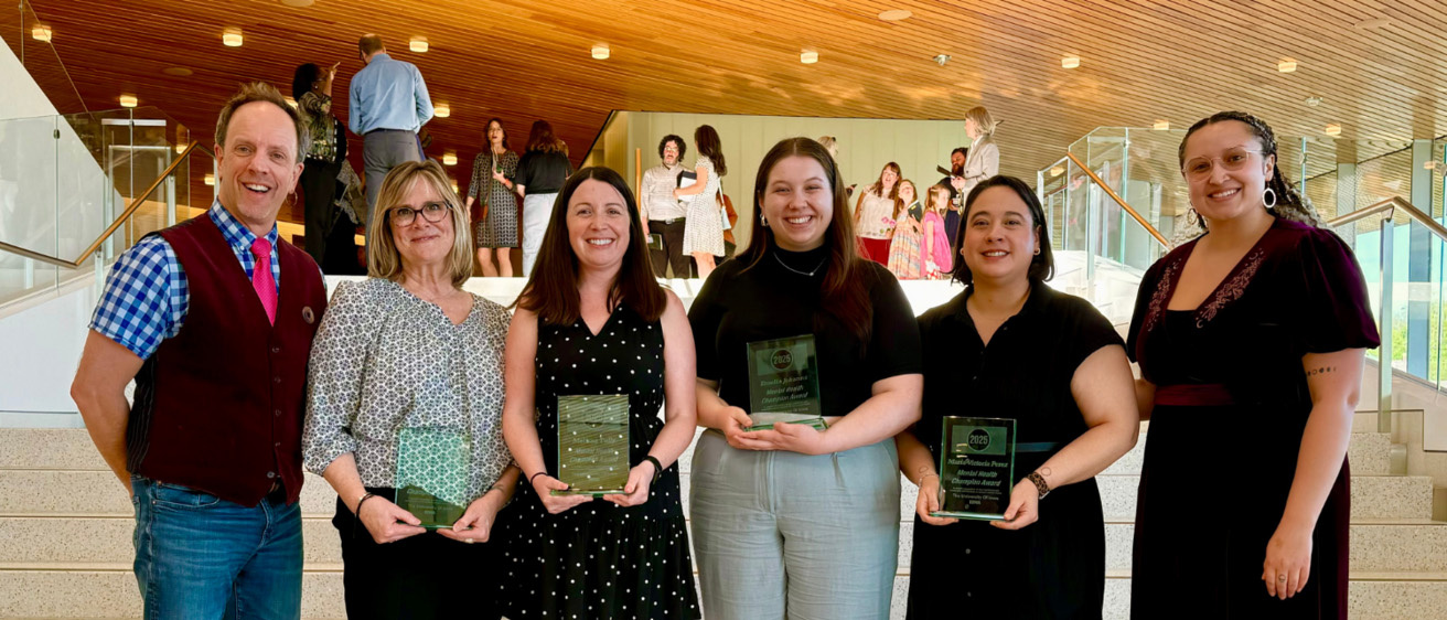 2025 University of Iowa Mental Health Champion Awardees
