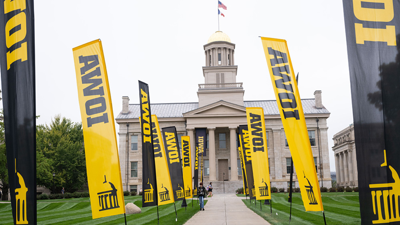 University of Iowa Pentacrest and Old Capitol